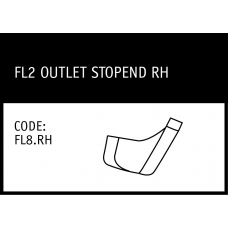 Marley FL2 Outlet StopEnd RH - FL8.RH